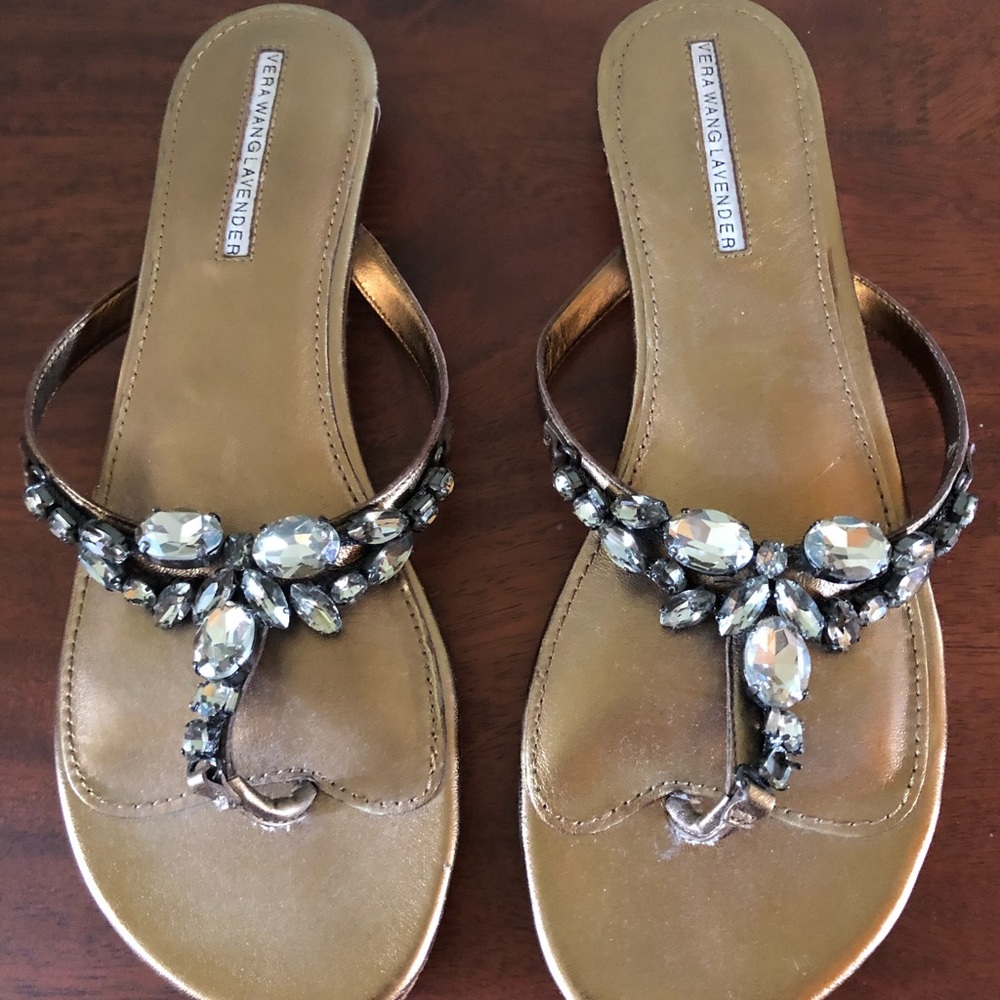 Vera Wang Lavender Collection Thong Sandals